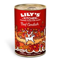 Lily's Kitchen Våtmat för vuxna hundar Nötkött Goulash 400g